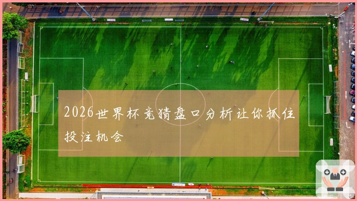 2026世界杯竞猜盘口分析让你抓住投注机会